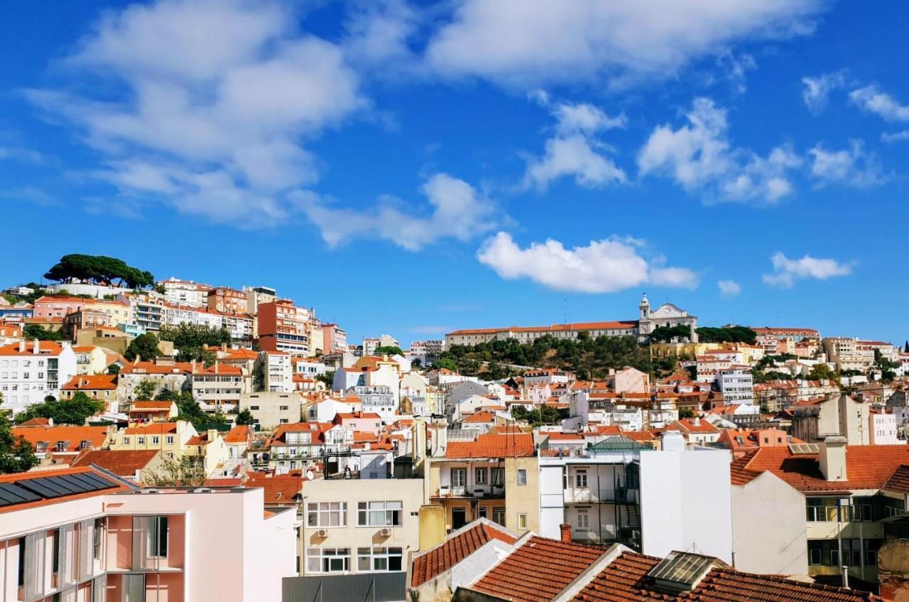 Amazing Downtown Apt With Small Balcony With View Over The Castle Lisboa Eksteriør billede